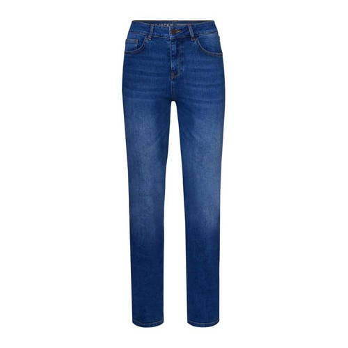 Miss Etam regular jeans Jackie denim straight fit LW medium blue denim