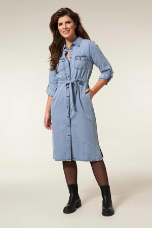 spijkerjurk light blue denim