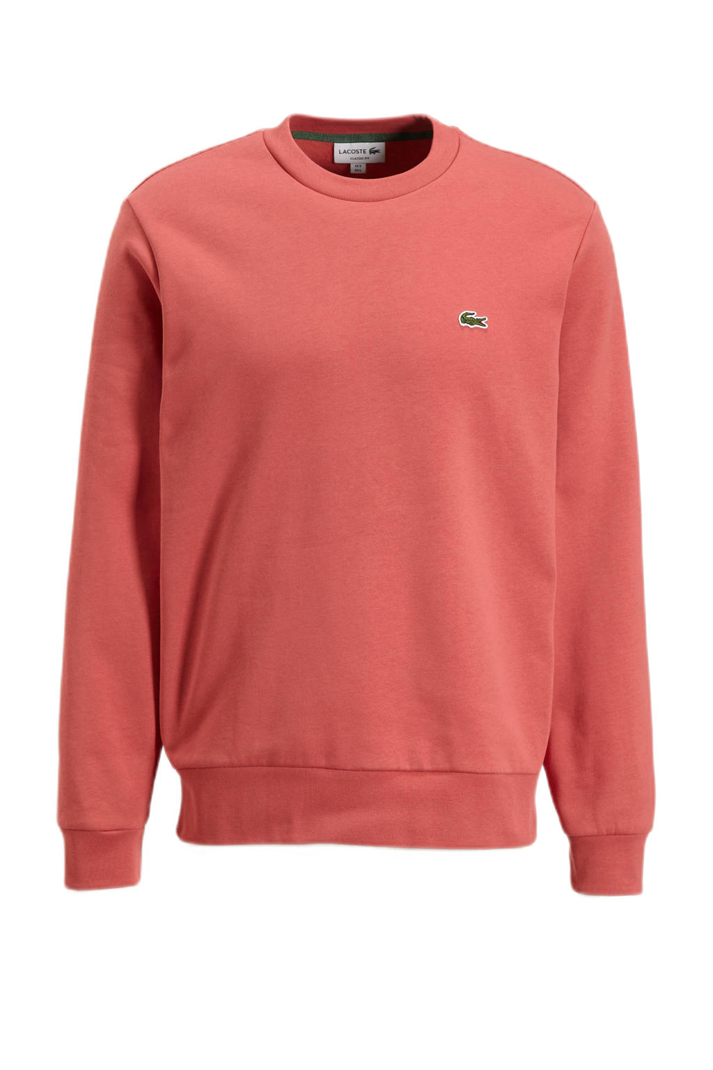 Lacoste sweater koraalrood