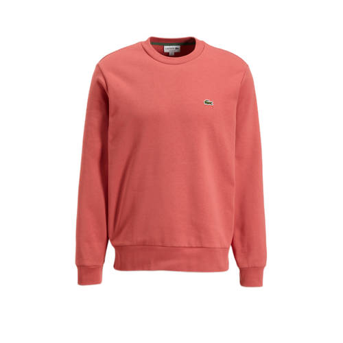 Lacoste sweater Jogger met logo sierra red