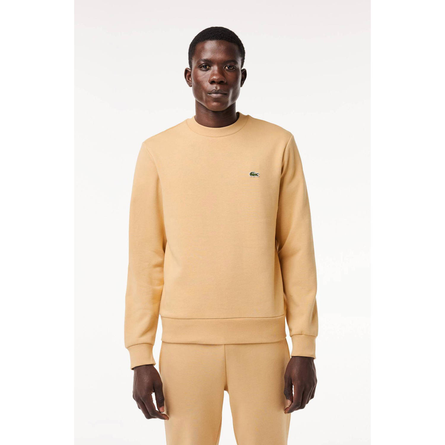 Lacoste sweater Jogger met logo croissant