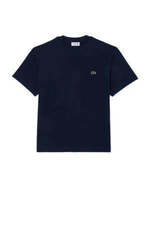 T-shirt met logo donkerblauw