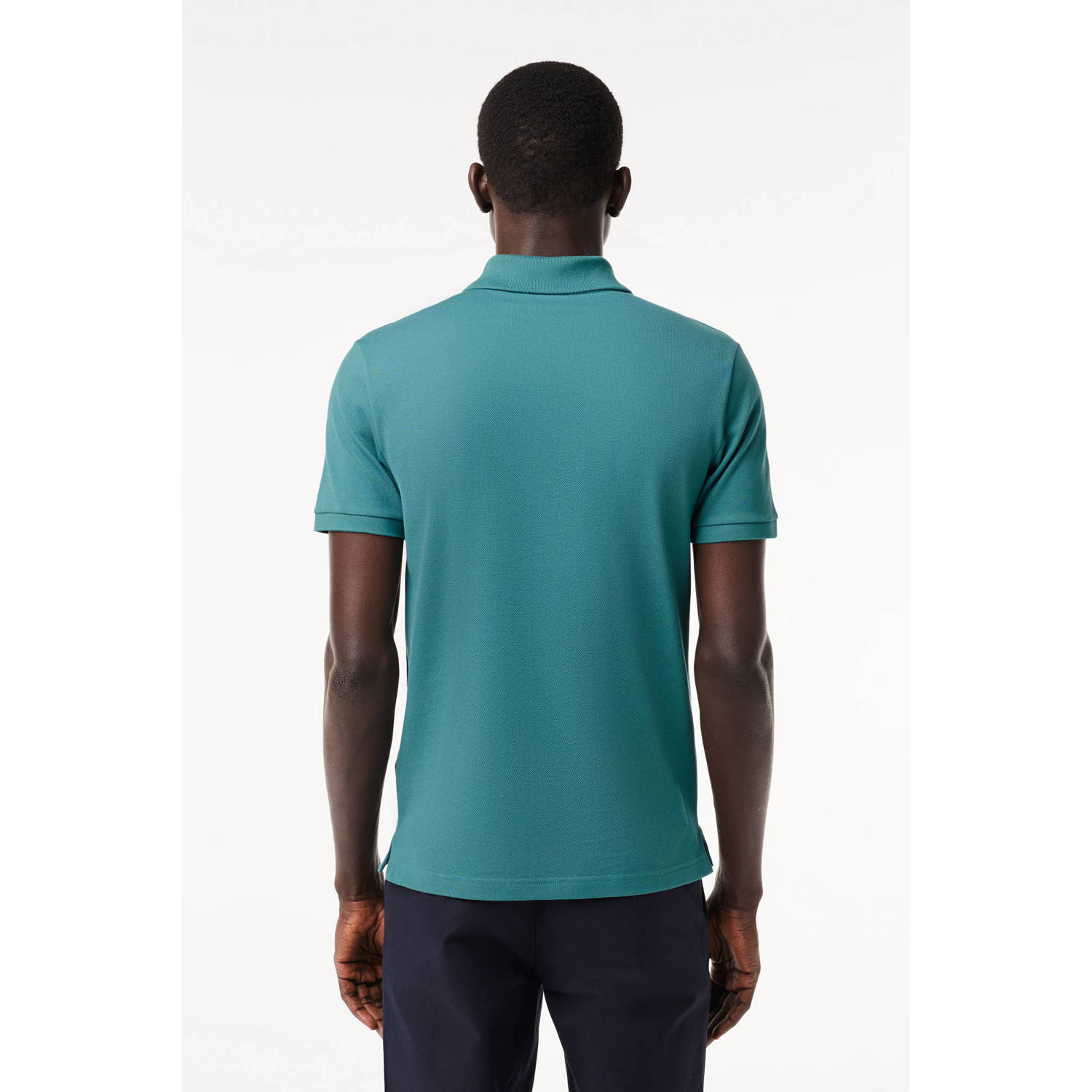 Lacoste slim fit polo Original L.12.12 met logo