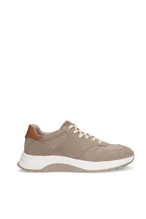 suède sneakers beige