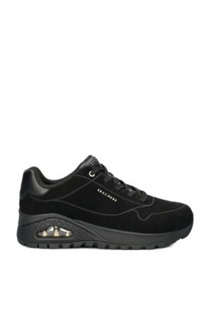 Uno Rugged suède sneakers zwart