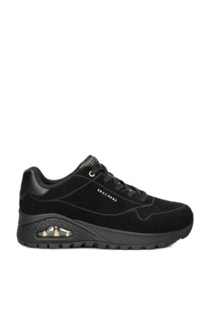 Uno Rugged suède sneakers zwart