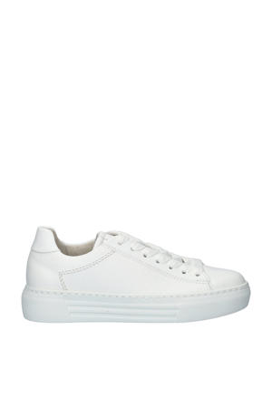 leren sneakers wit