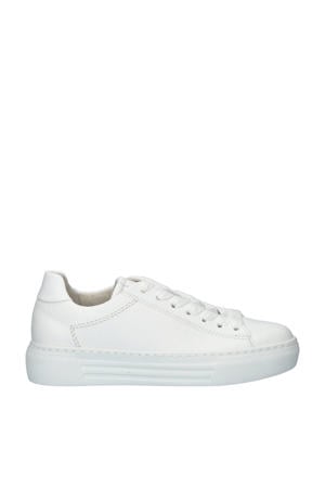 leren sneakers wit