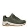 Skechers Uno Rugged suède sneakers donkergroen