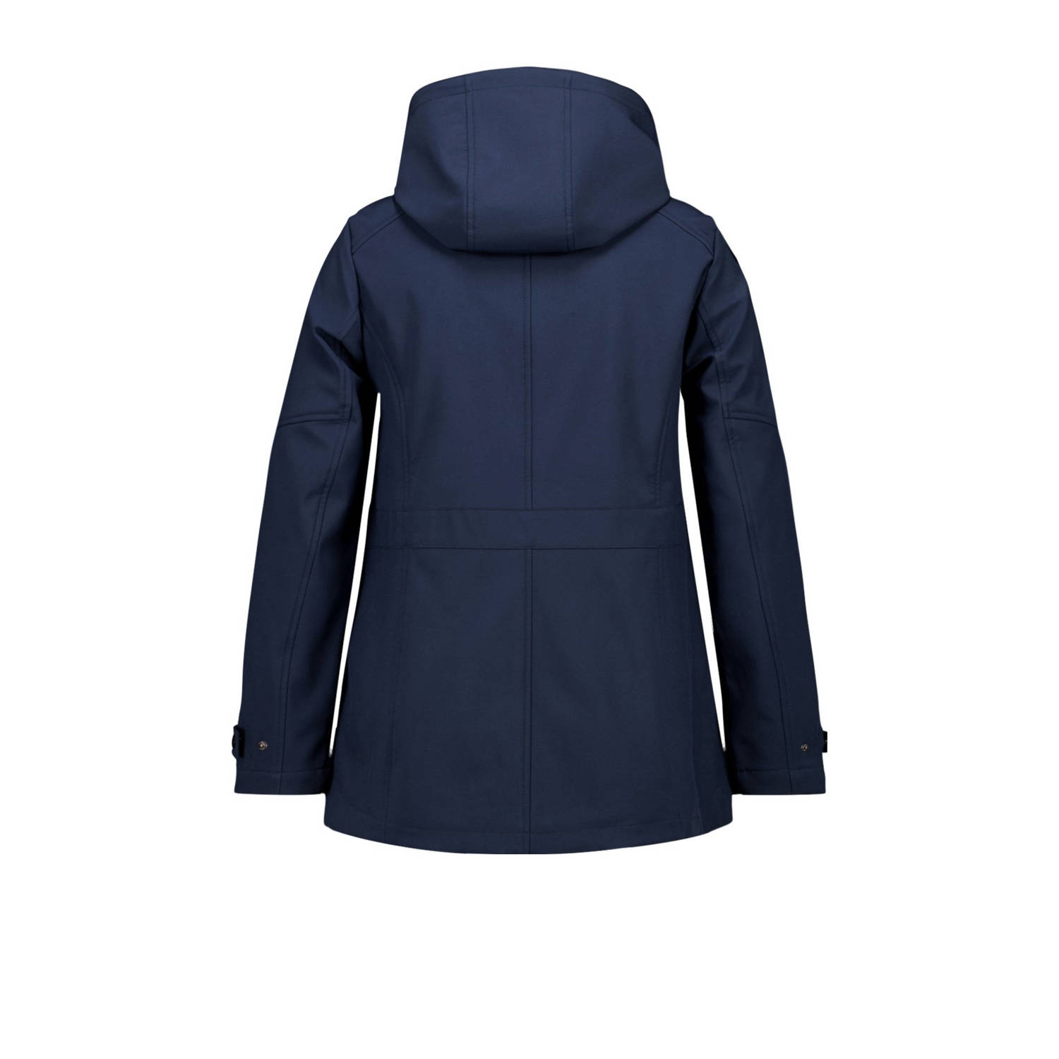 MS Mode softshell jas donkerblauw