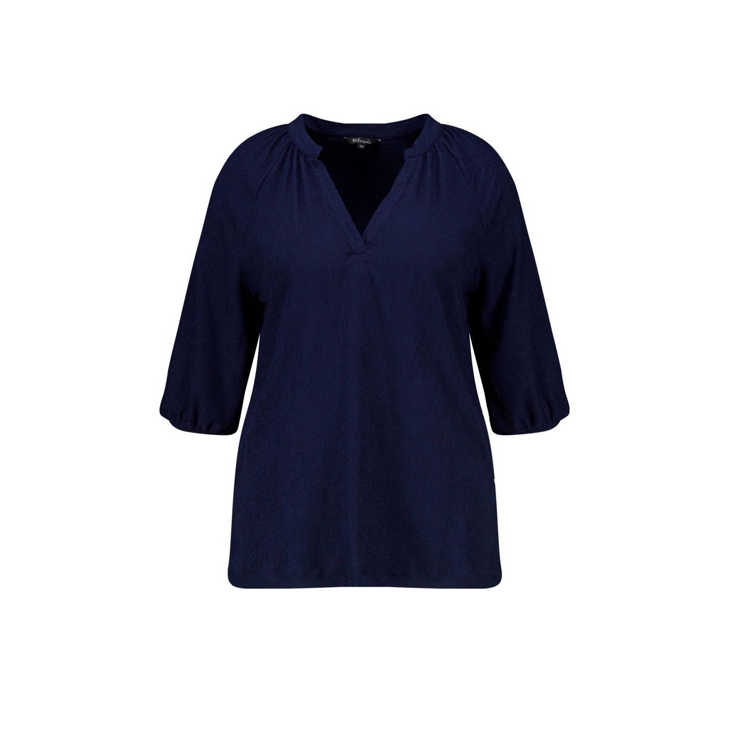 MS Mode blousetop donkerblauw