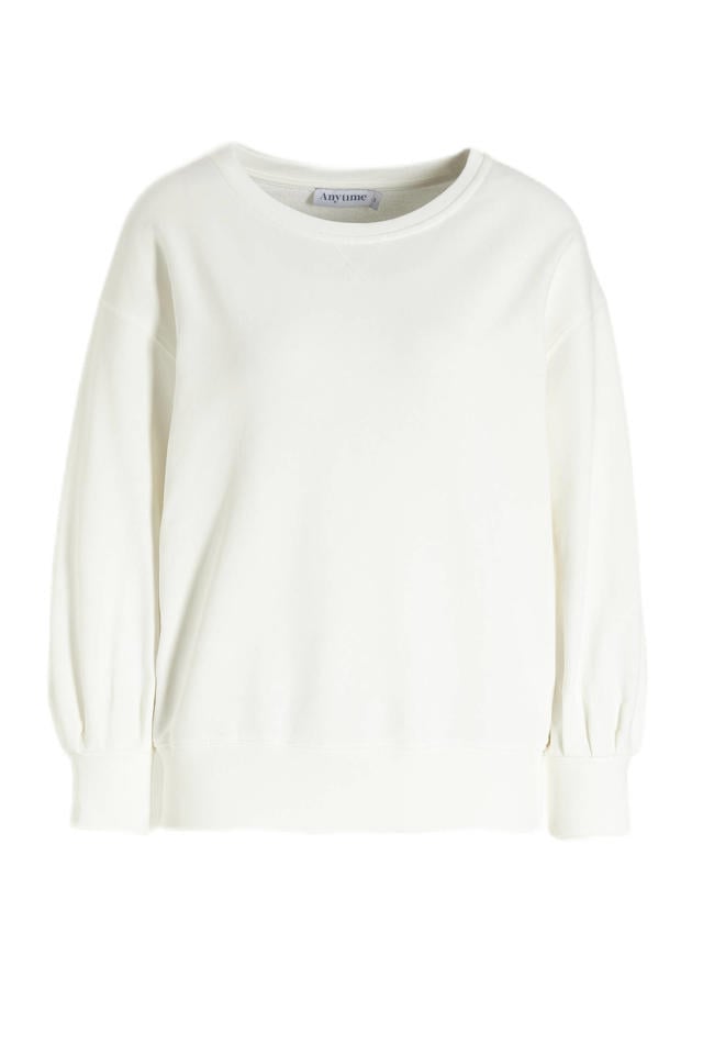 Truien Trui Off White Dames Off-white Gebreide Trui Norah