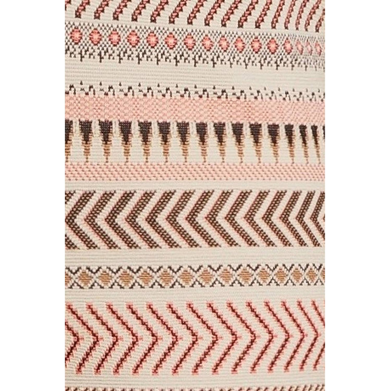 Geisha flared broek met all over print multi