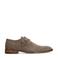 Manfield leren gespschoenen taupe