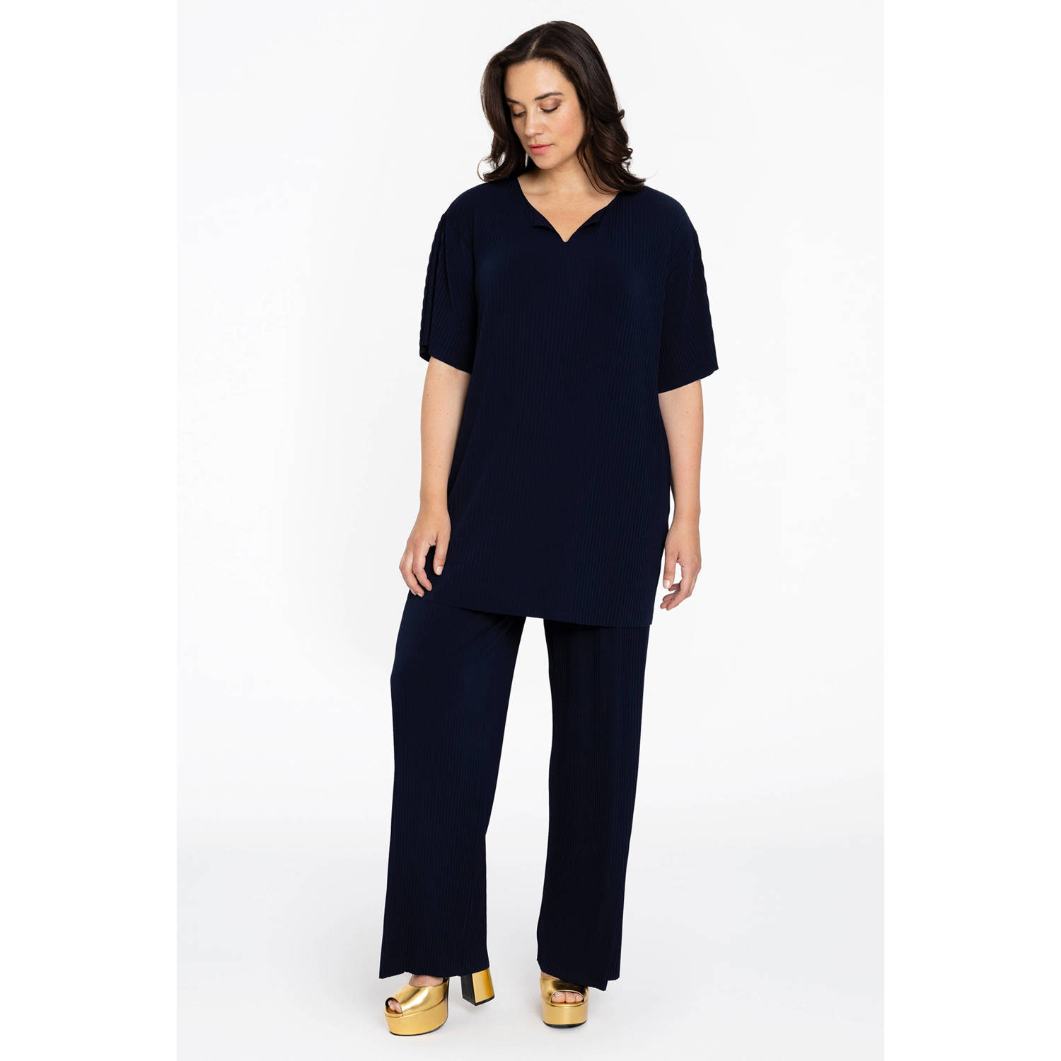 YOEK tuniek donkerblauw