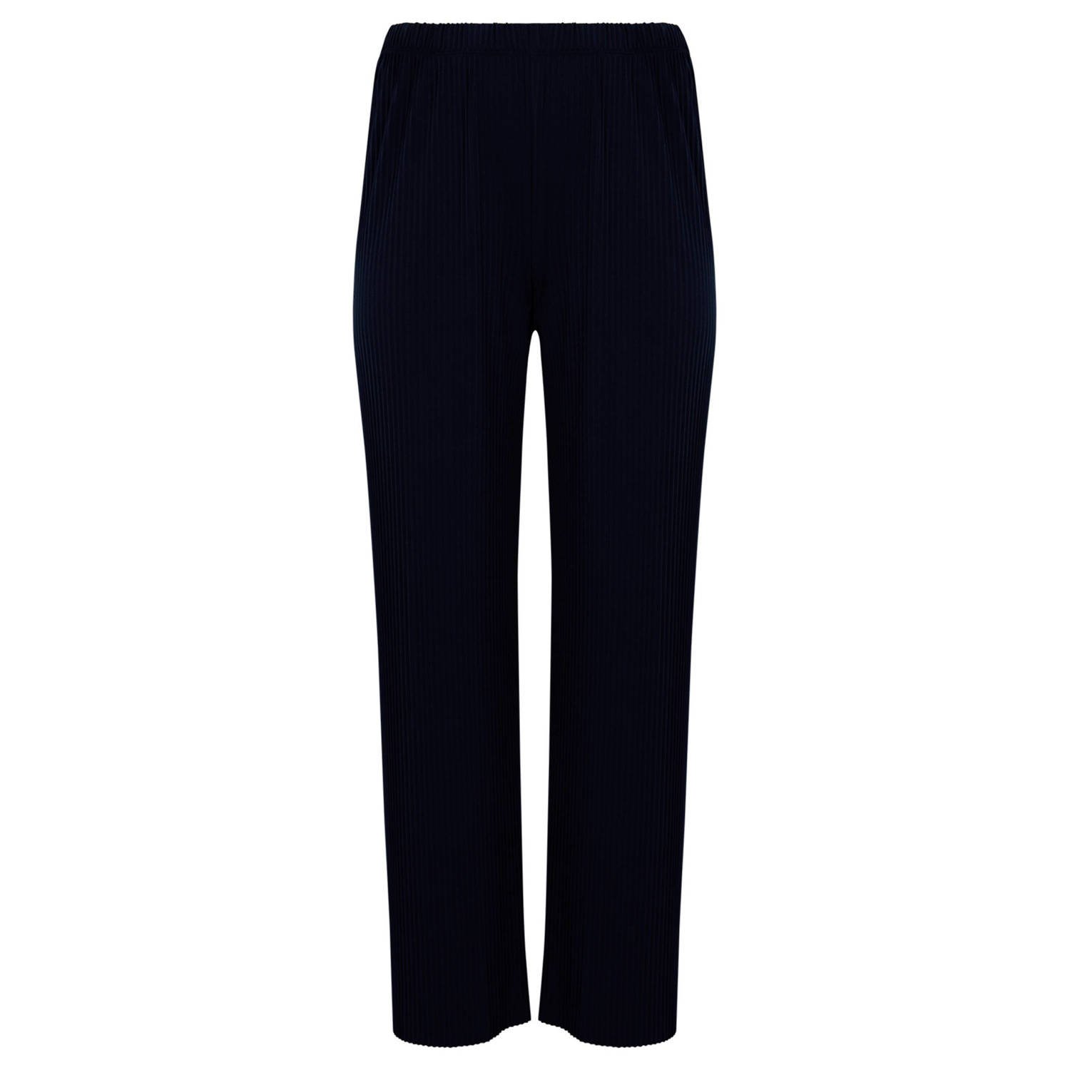 Yoek straight fit broek DOLCE zwart