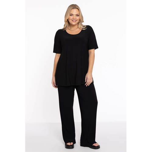 YOEK straight fit broek DOLCE zwart afbeelding