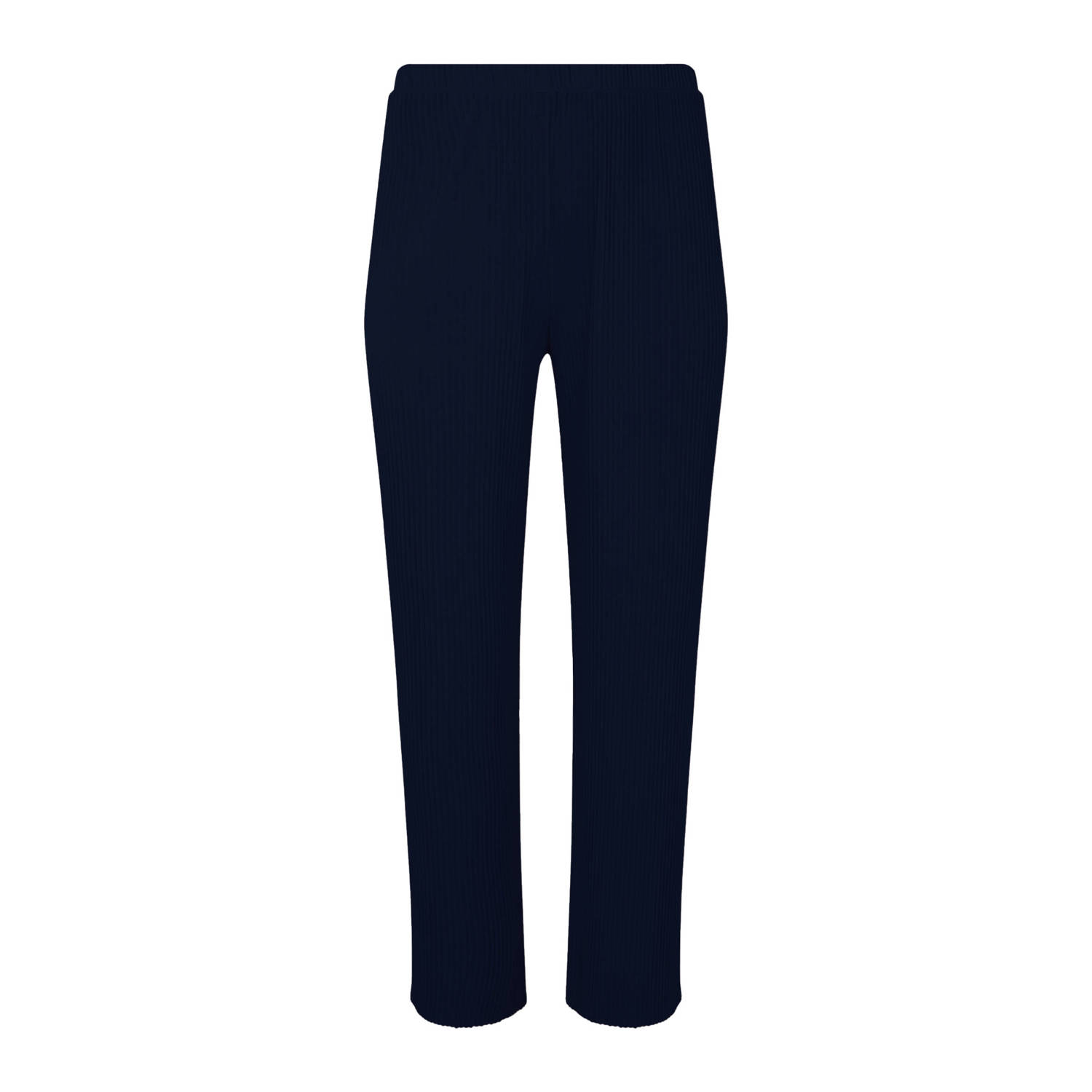 Yoek straight fit broek DOLCE donkerblauw