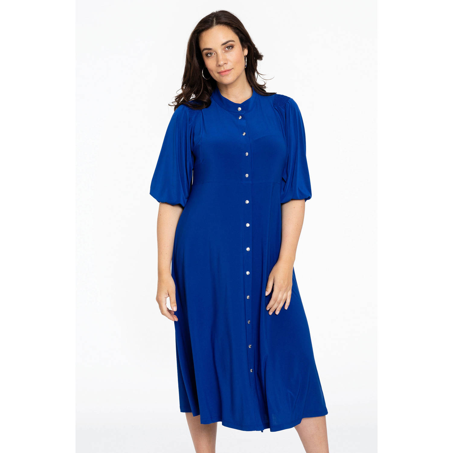 YOEK blousejurk DOLCE blauw