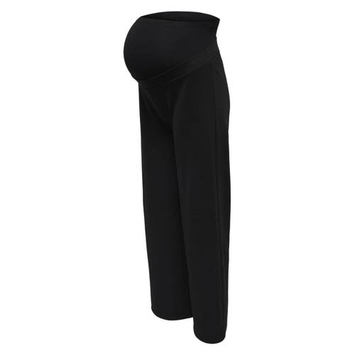 ONLY MATERNITY wide leg broek OLMFEVER zwart afbeelding