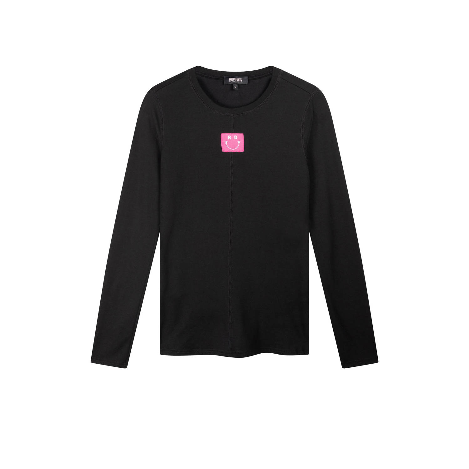 Refined Department Gebreide Longsleeve Maya Black Dames