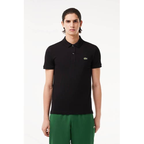 Lacoste slim polo zwart afbeelding