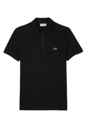 slim polo zwart
