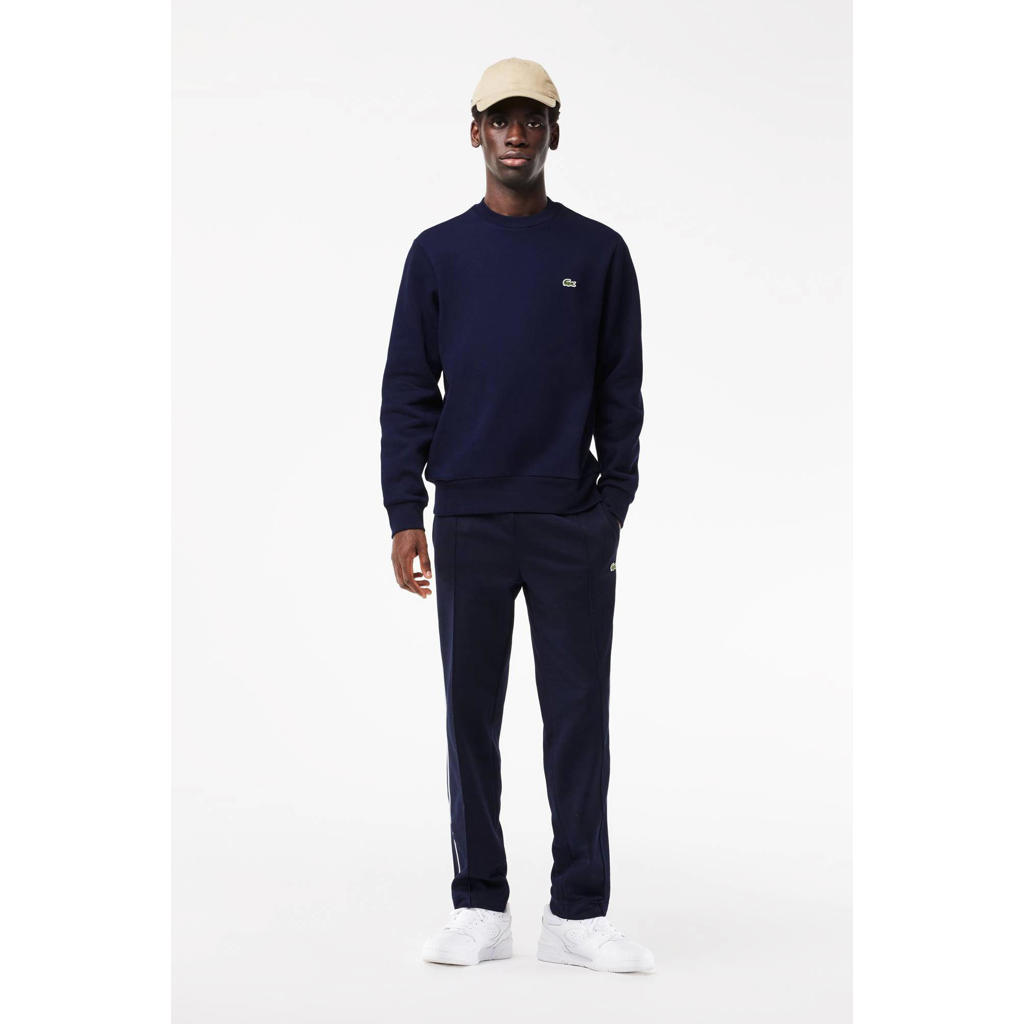 Lacoste sweater Jogger met logo navy blue