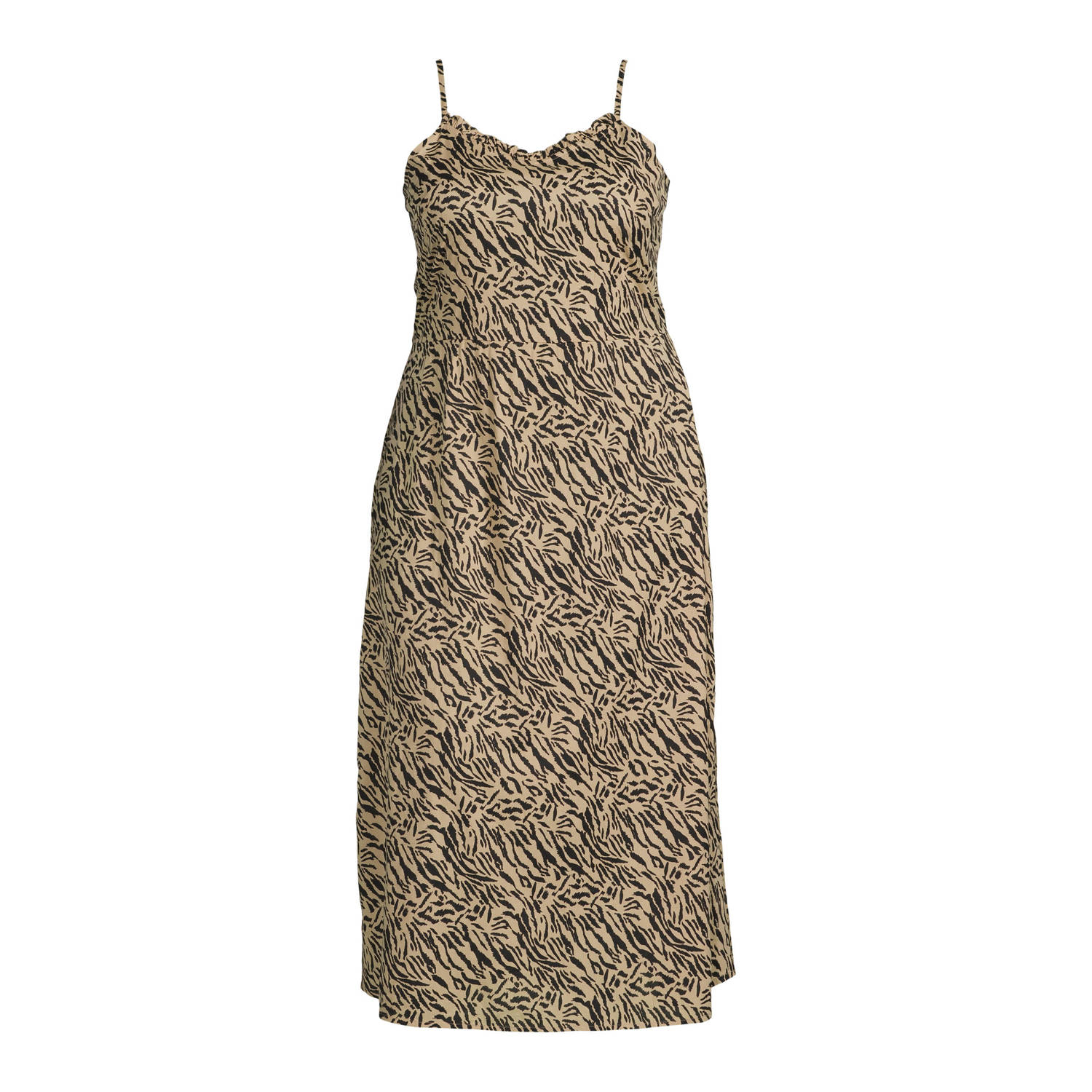 PIECES Curve jurk PCNYA met all over print