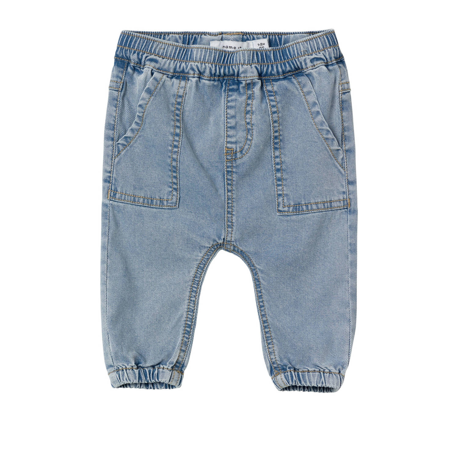 Name it BABY regular fit jeans NBMBEN medium blue denim Blauw Jongens Lyocell 56