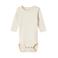 LIL' ATELIER BABY romper NBNGAYO ecru