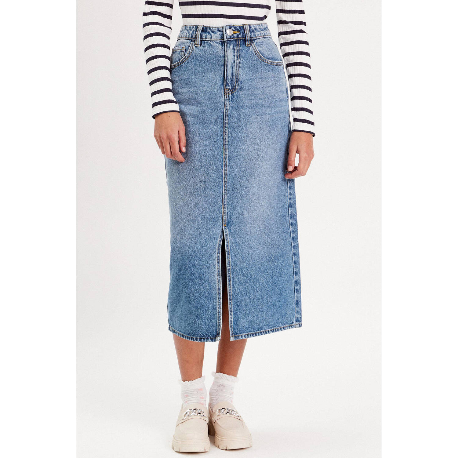 Cache spijkerrok stonewashed blue