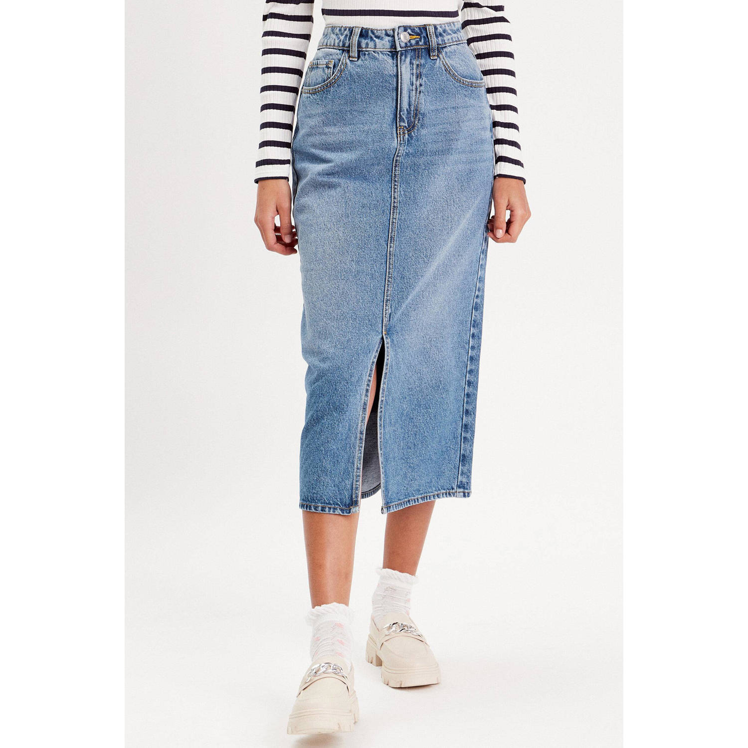 Cache spijkerrok stonewashed blue