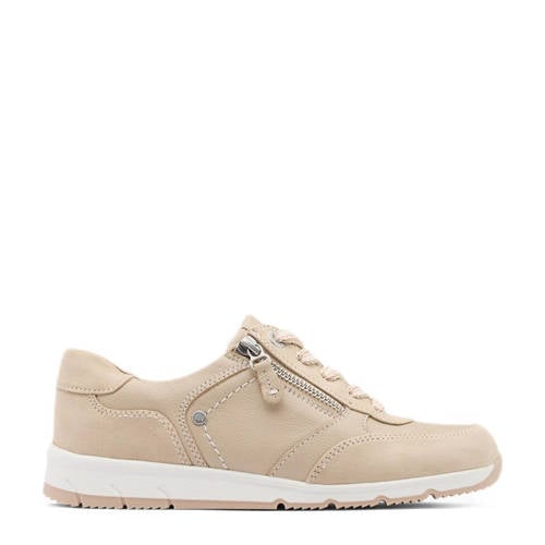 Medicus leren sneakers beige afbeelding