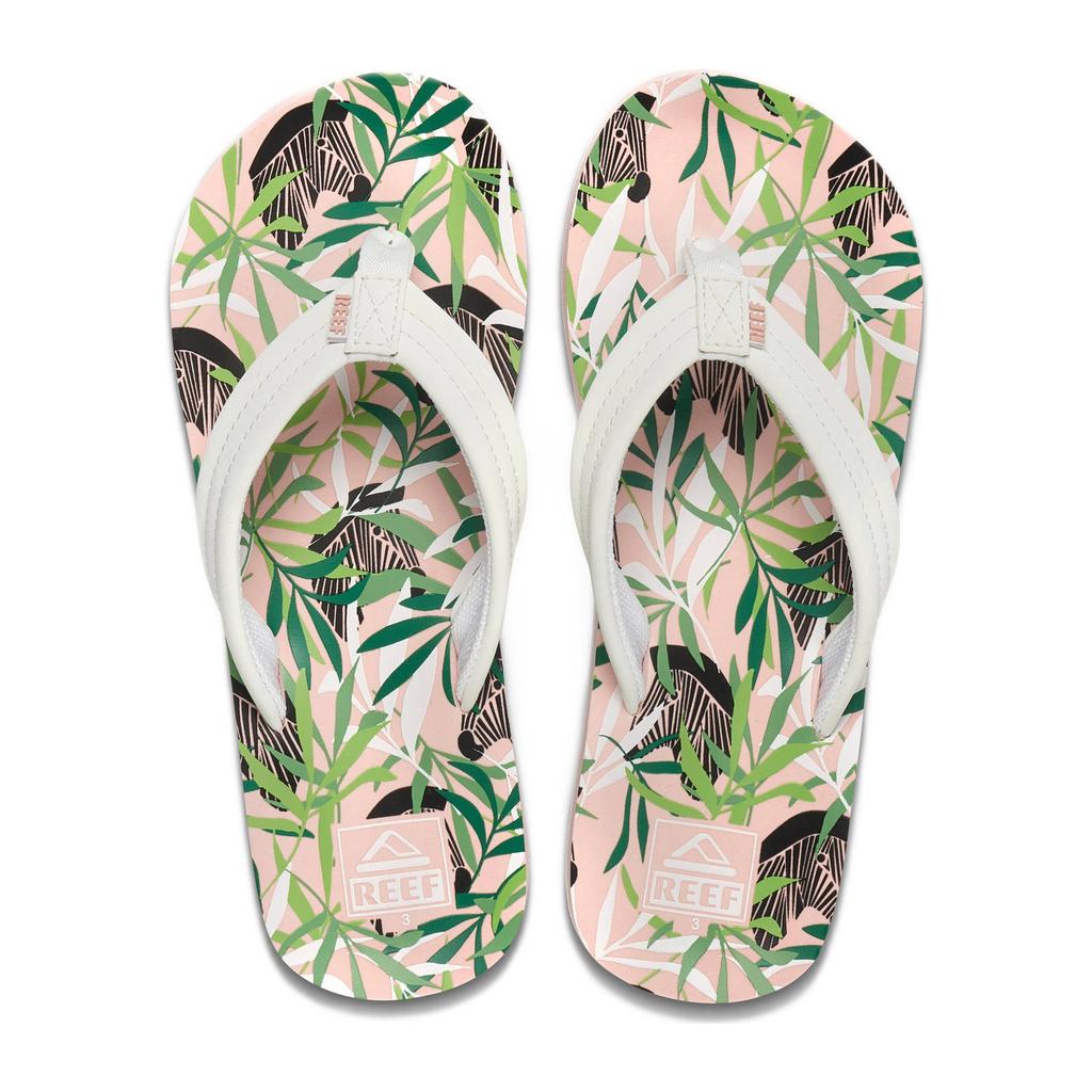 Witte meisjes Reef teenslippers van rubber