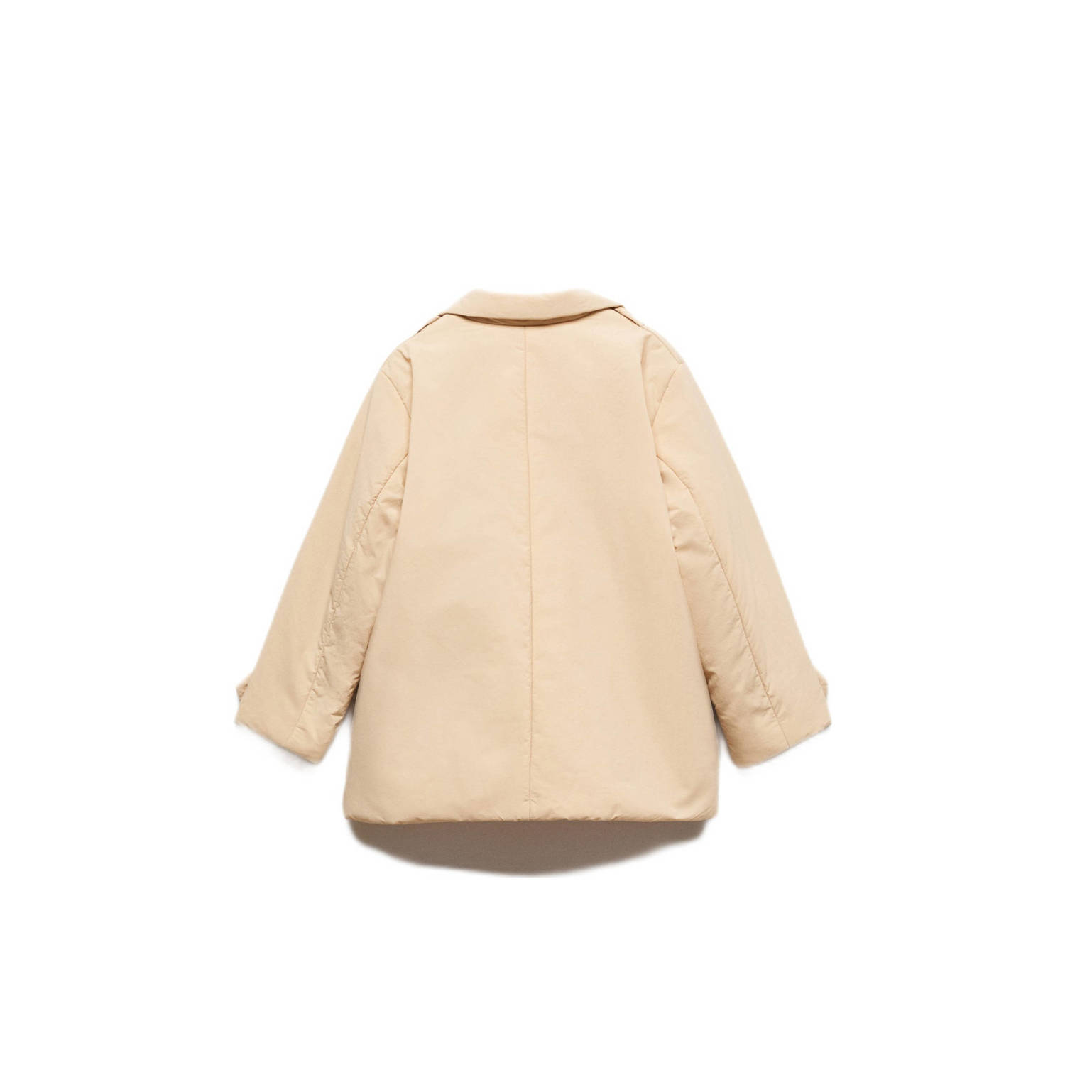 Mango Kids coat zomer middenbruin