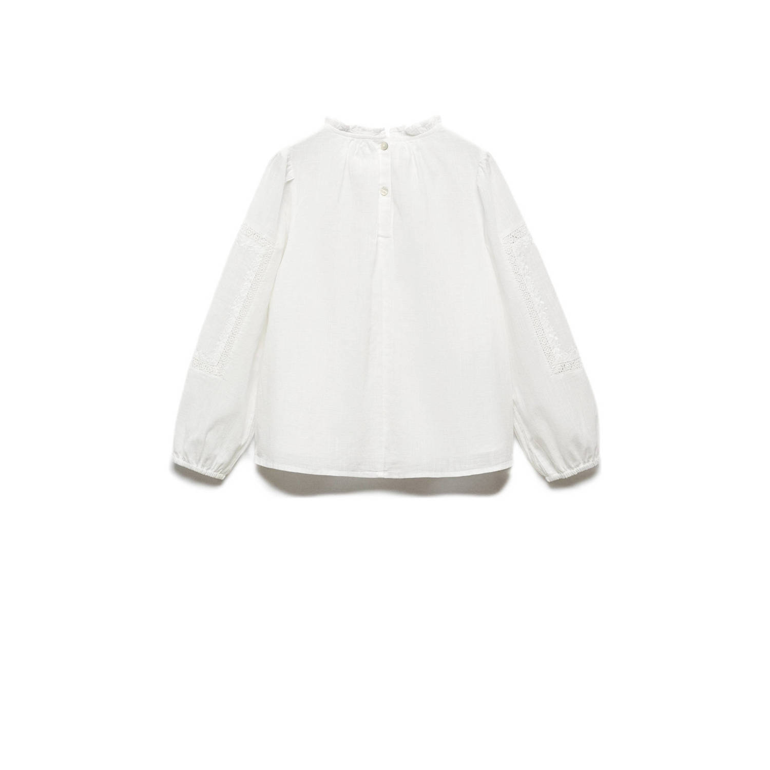 Mango Kids top naturel wit