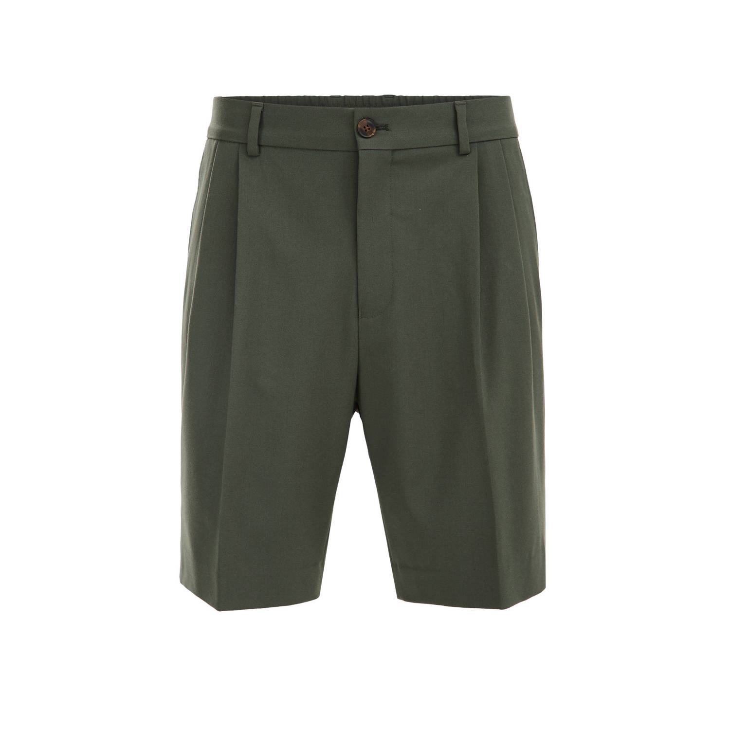WE Fashion slim fit short thyme