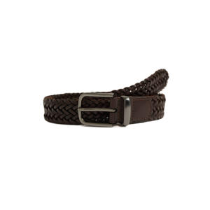 leren riem donkerbruin