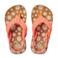 Reef teenslippers met hielbandje zalm