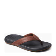 thumbnail: Reef Cushion Phantom 2.0 leren teenslippers cognac