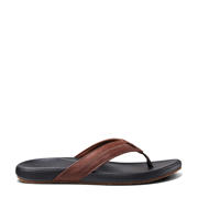 thumbnail: Reef Cushion Phantom 2.0 leren teenslippers cognac