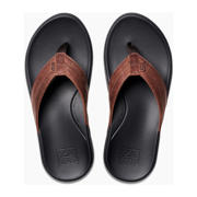 thumbnail: Reef Cushion Phantom 2.0 leren teenslippers cognac