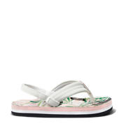 thumbnail: Reef   teenslippers met hielbandje wit
