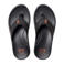 Reef Cushion Phantom 2.0 leren teenslippers zwart/koffie