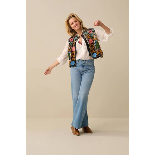 Lois high waist loose jeans Skater stone afbeelding