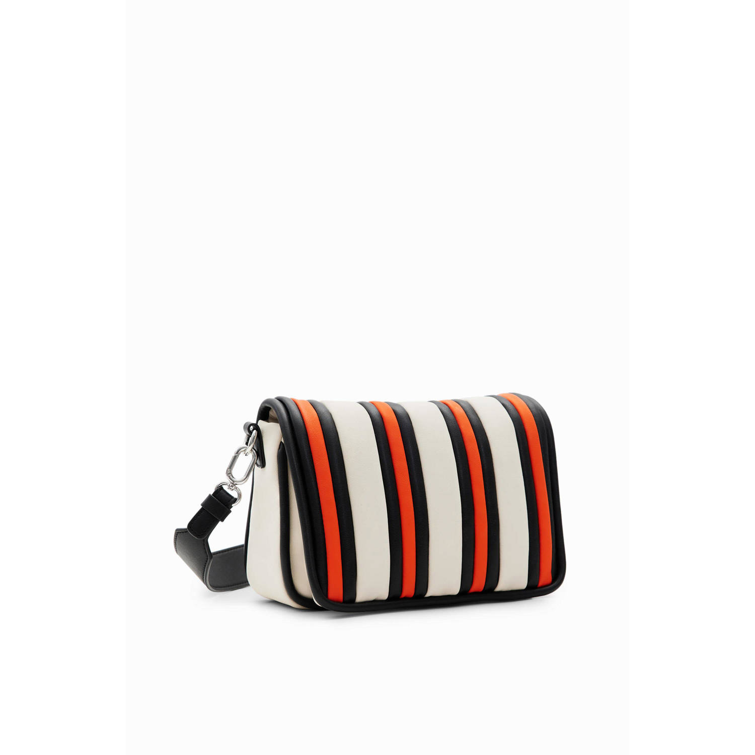 Desigual gestreepte crossbody tas multi