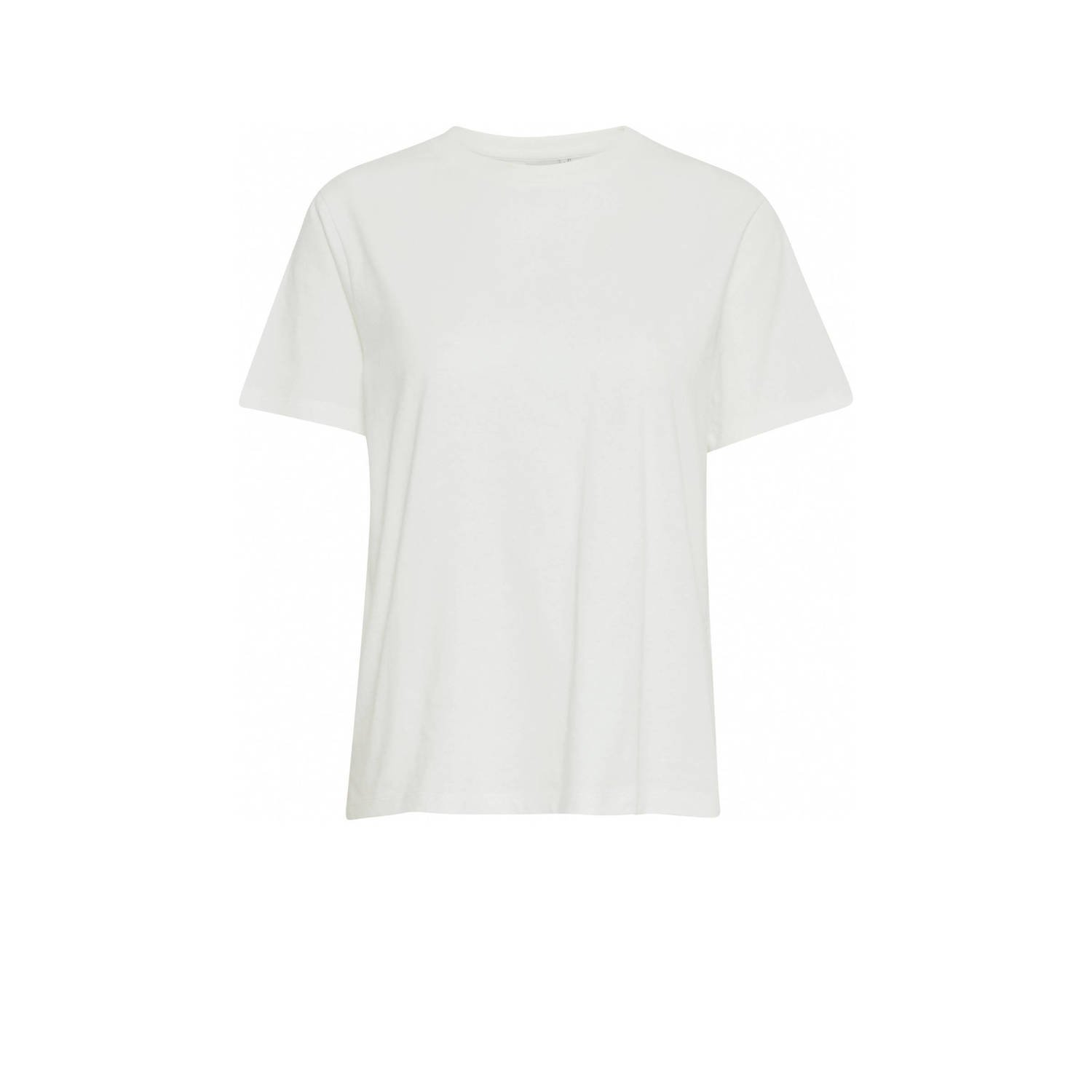 Ichi Losse Cloud Dancer T-shirts White Dames