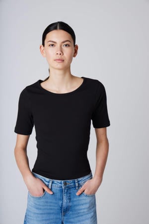 T-shirt zwart