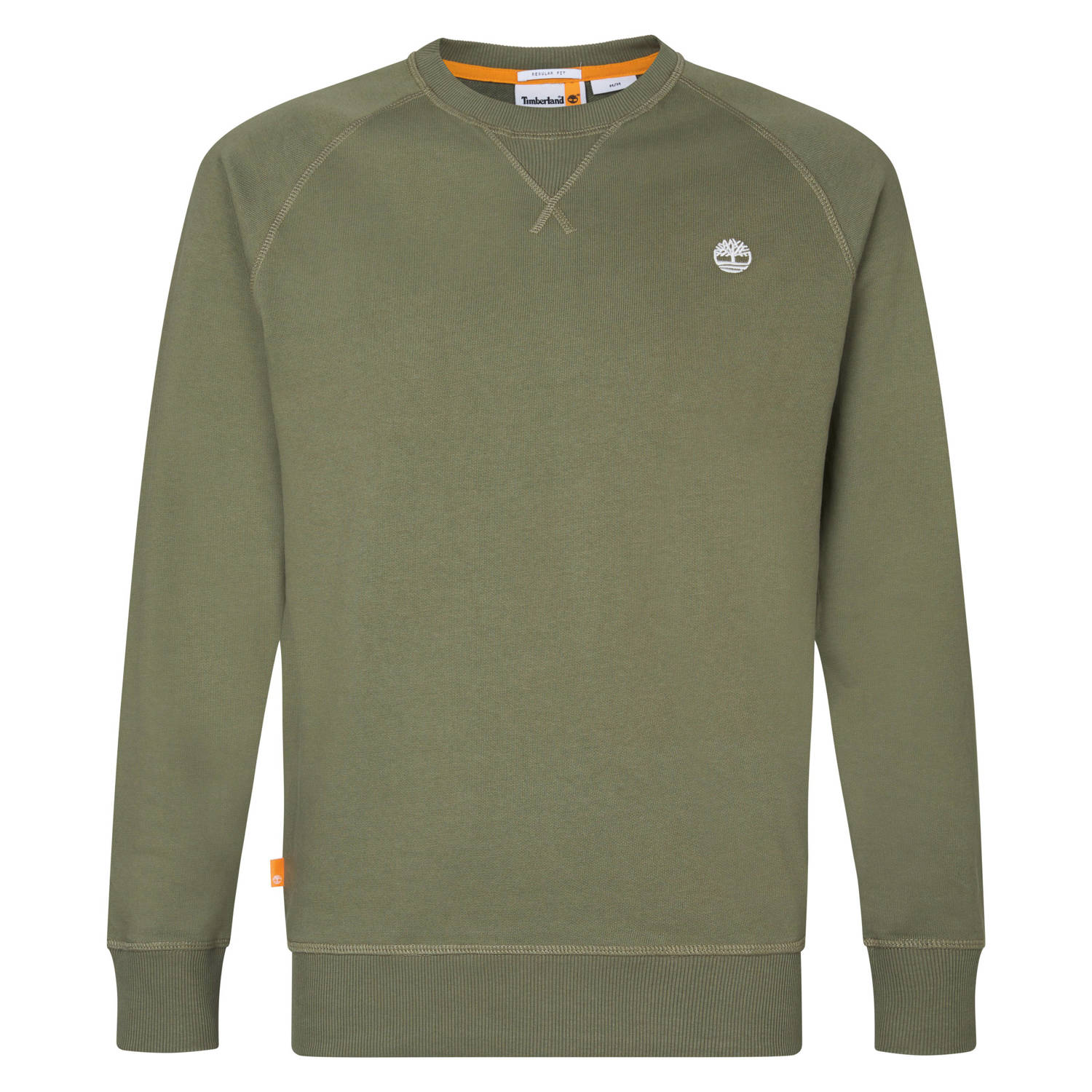 Timberland sweater met logo groen